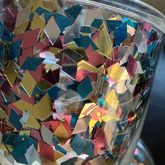 Vintage Tervis Tumbler RARE Glitter Confetti Set of 2 Double Wall Insulated Mugs - Picture 8 of 10